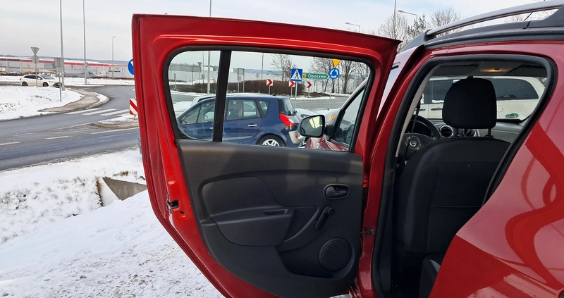 Dacia Sandero Stepway cena 28900 przebieg: 173000, rok produkcji 2015 z Wejherowo małe 106